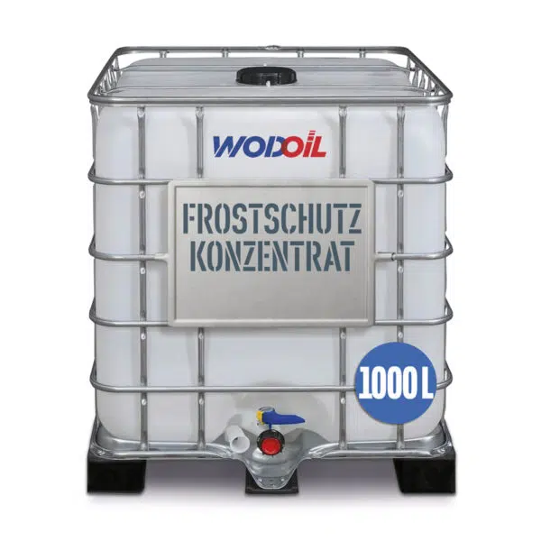 Heizung Frostschutz im 1000 Liter IBC